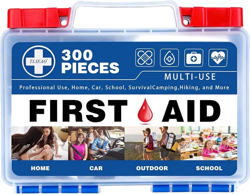 TLIEAO 300-Piece First Aid Kit