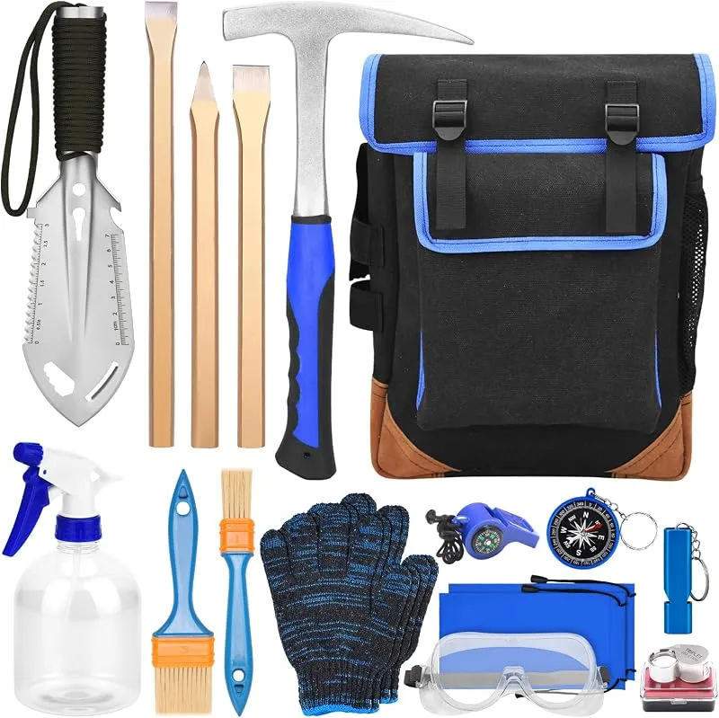 A Peerless Shovel 17 PCS Backpack Hammer Kit